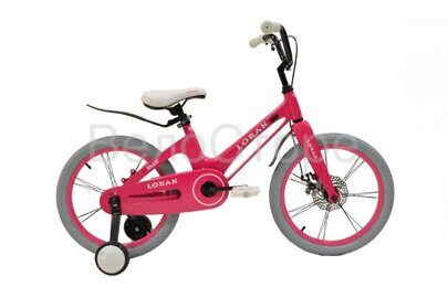 Велосипед Lorak детский Mag 18 Coster, магниевый, розовый